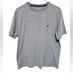 Nautica Men's Heather Gray Sleepwear Short Sleeve Tee Size Large